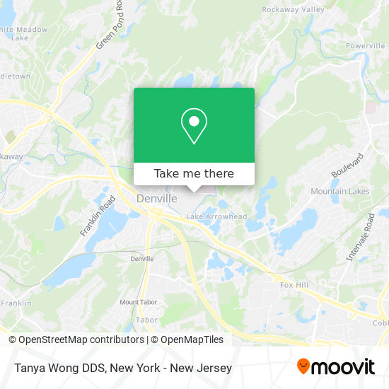 Tanya Wong DDS map