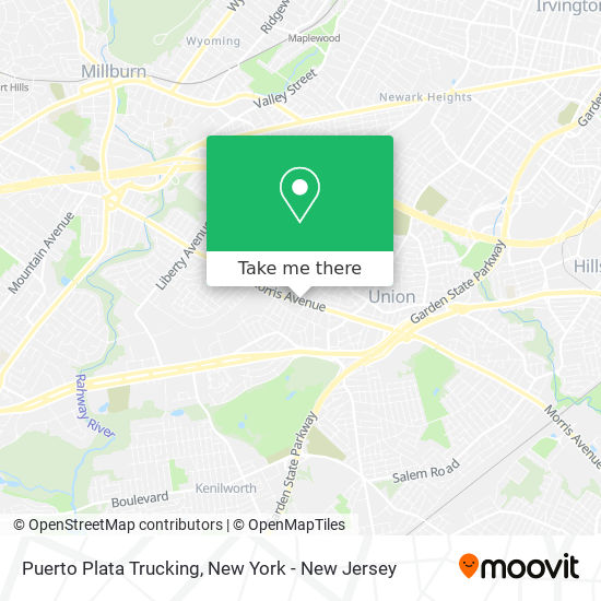 Puerto Plata Trucking map