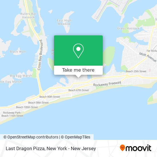 Last Dragon Pizza map