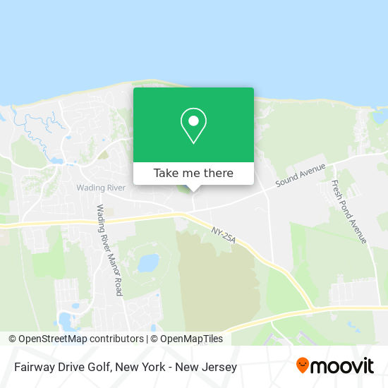 Fairway Drive Golf map