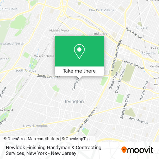 Mapa de Newlook Finishing Handyman & Contracting Services