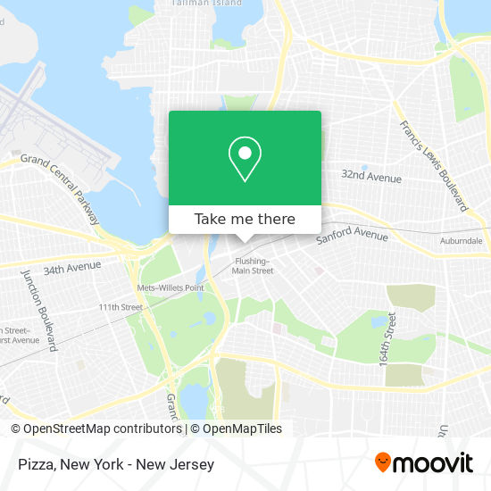 Pizza map