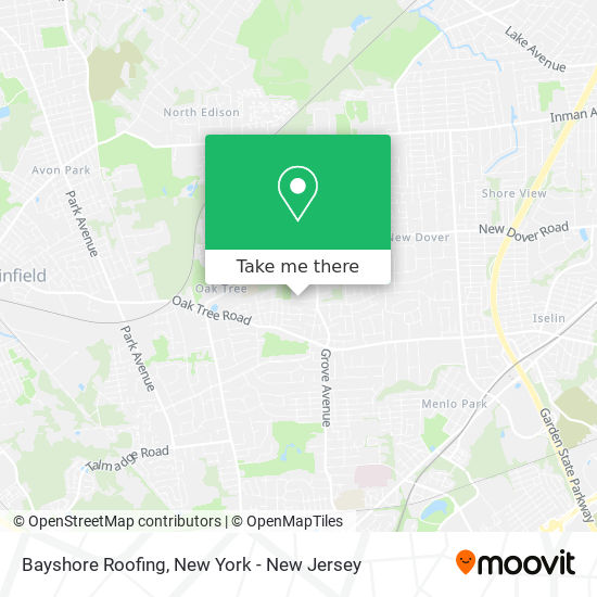 Mapa de Bayshore Roofing