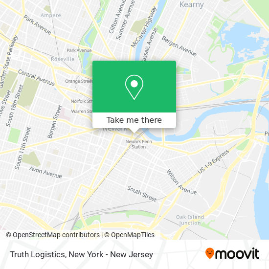 Mapa de Truth Logistics