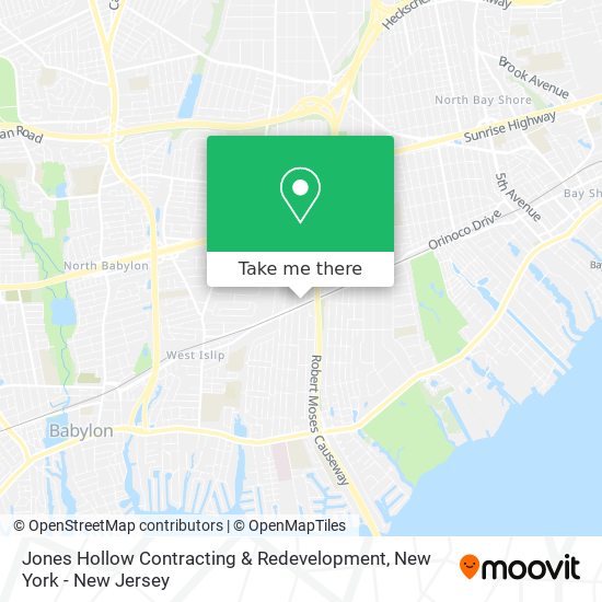 Jones Hollow Contracting & Redevelopment map