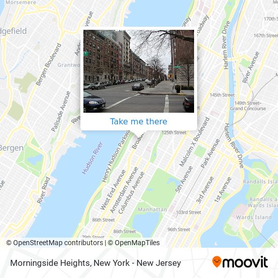 How to get to Morningside Heights in Manhattan by Subway, Bus or