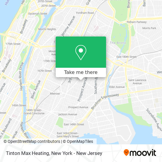 Mapa de Tinton Max Heating