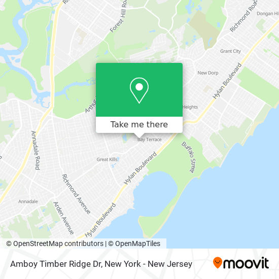 Amboy Timber Ridge Dr map