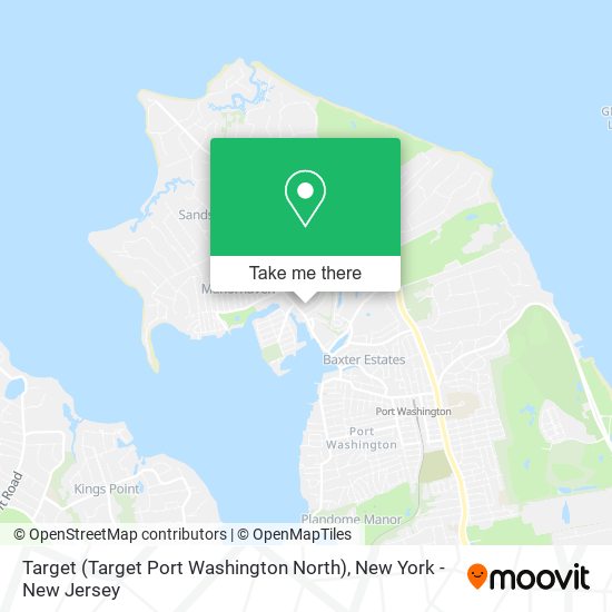 Target (Target Port Washington North) map