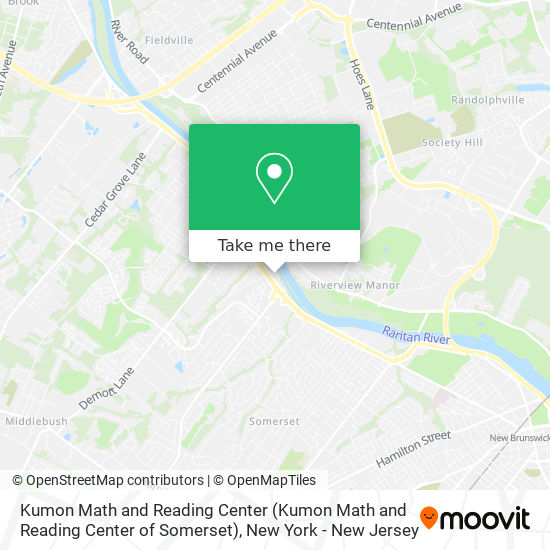 Mapa de Kumon Math and Reading Center (Kumon Math and Reading Center of Somerset)