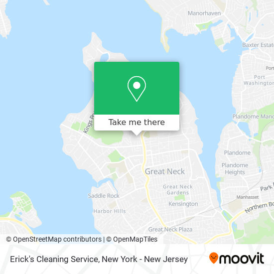 Mapa de Erick's Cleaning Service