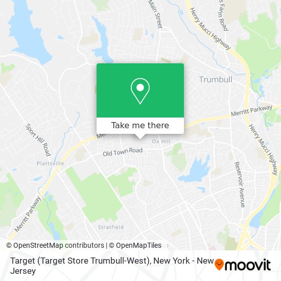 Mapa de Target (Target Store Trumbull-West)