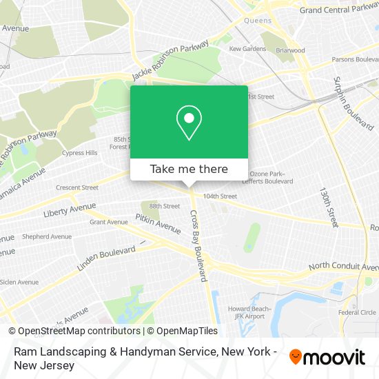 Ram Landscaping & Handyman Service map