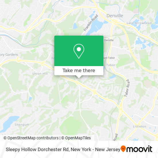 Mapa de Sleepy Hollow Dorchester Rd