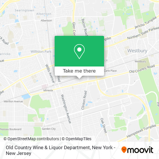 Mapa de Old Country Wine & Liquor Department