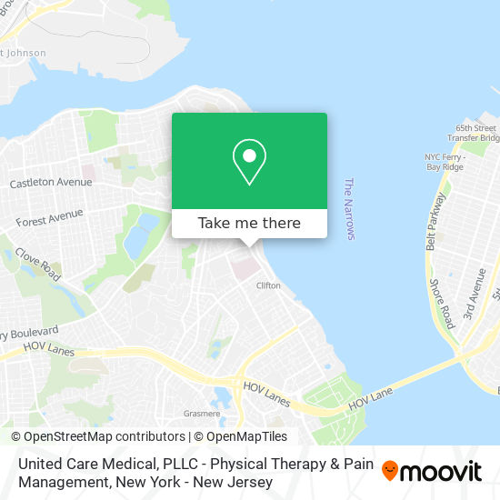 Mapa de United Care Medical, PLLC - Physical Therapy & Pain Management