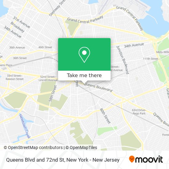 Mapa de Queens Blvd and 72nd St