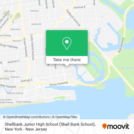 Shellbank Junior High School (Shell Bank School) map