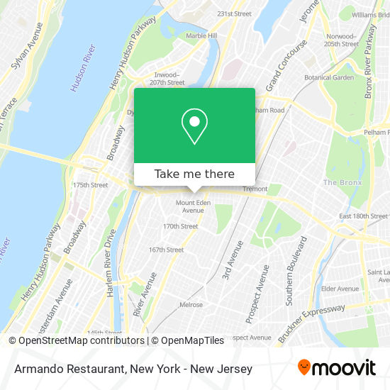 Armando Restaurant map
