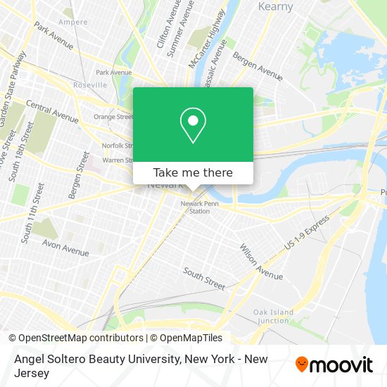 Mapa de Angel Soltero Beauty University