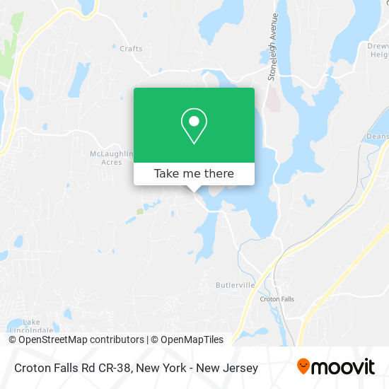 Mapa de Croton Falls Rd CR-38