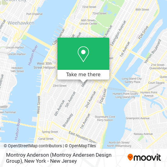 Montroy Anderson (Montroy Andersen Design Group) map