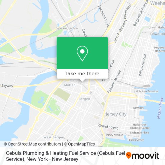 Cebula Plumbing & Heating Fuel Service (Cebula Fuel Service) map