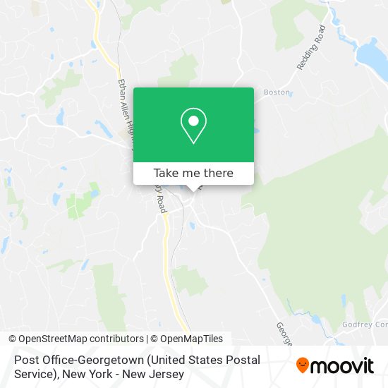 Mapa de Post Office-Georgetown (United States Postal Service)