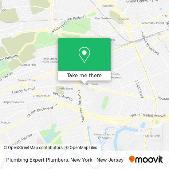 Plumbing Expert Plumbers map