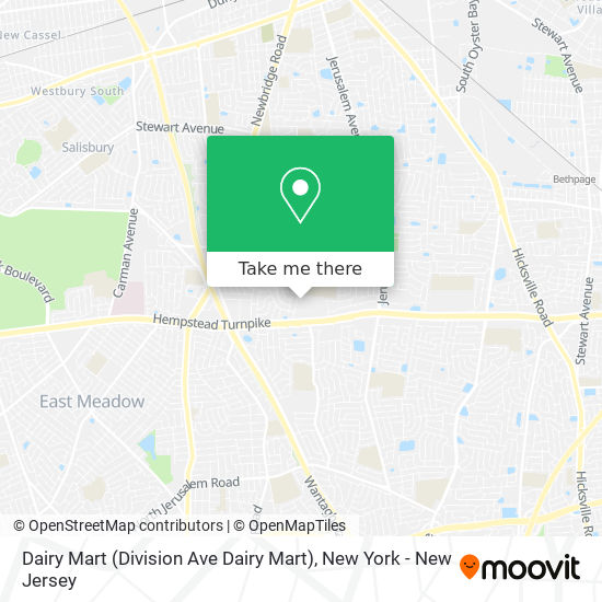 Mapa de Dairy Mart (Division Ave Dairy Mart)