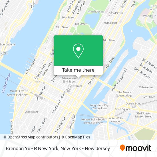 Brendan Yu - R New York map