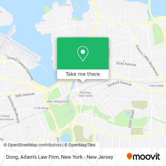 Dong, Adam's Law Firm map