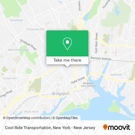 Cool Ride Transportation map