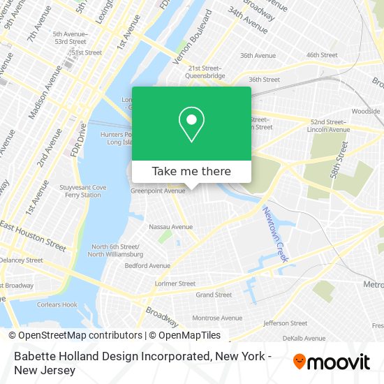 Mapa de Babette Holland Design Incorporated