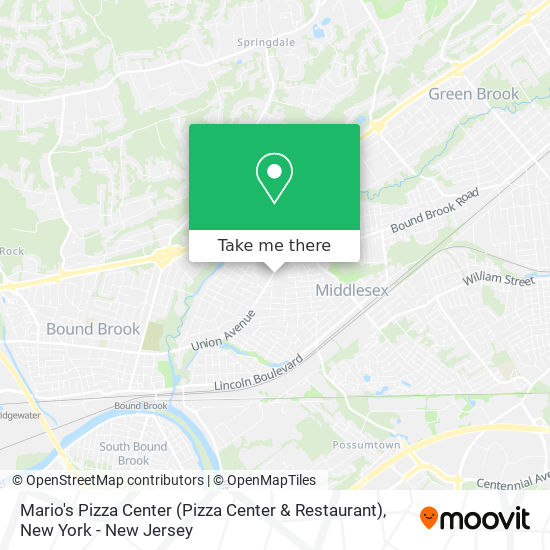 Mario's Pizza Center (Pizza Center & Restaurant) map