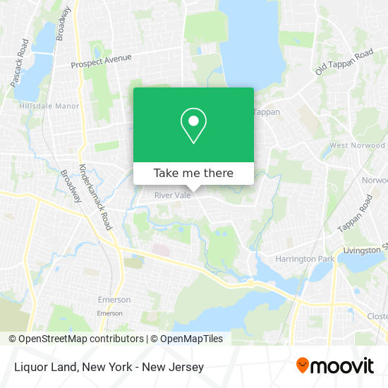 Liquor Land map