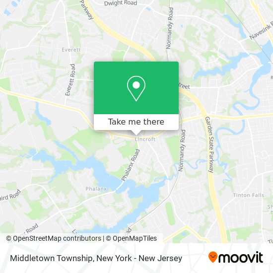 Mapa de Middletown Township