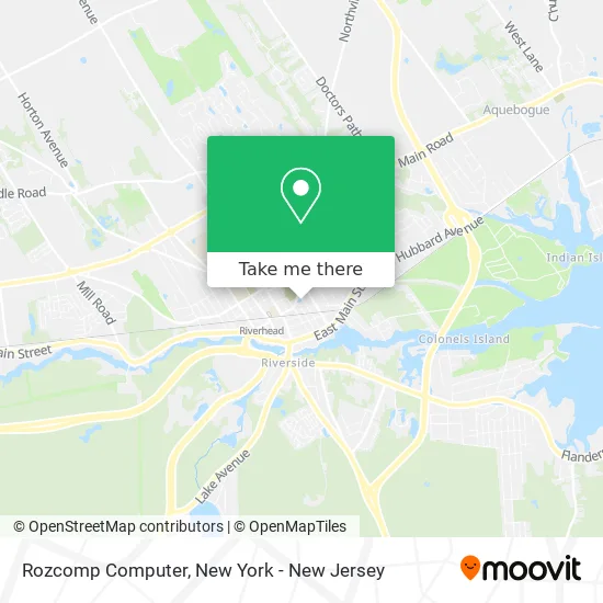 Rozcomp Computer map