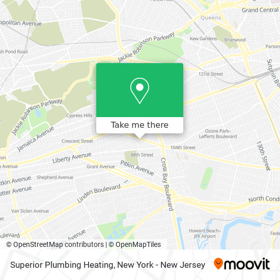 Mapa de Superior Plumbing Heating