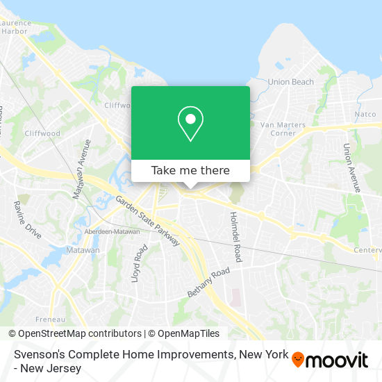 Mapa de Svenson's Complete Home Improvements