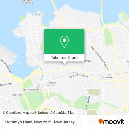 Mommy's Hand map