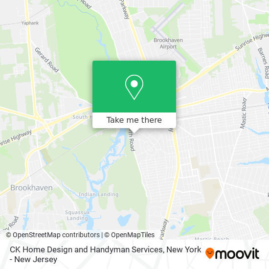 Mapa de CK Home Design and Handyman Services