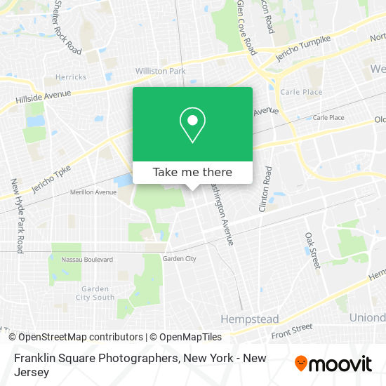 Franklin Square Photographers map