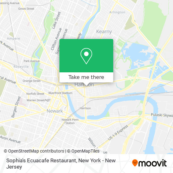 Mapa de Sophia's Ecuacafe Restaurant