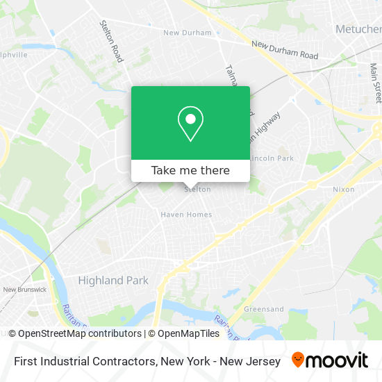 First Industrial Contractors map