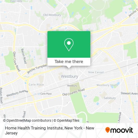 Home Health Training Institute map