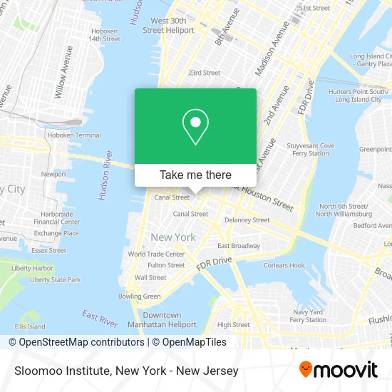 Sloomoo Institute map