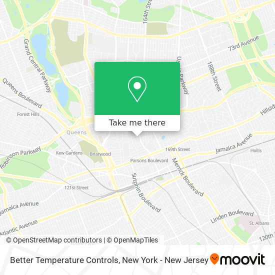 Better Temperature Controls map