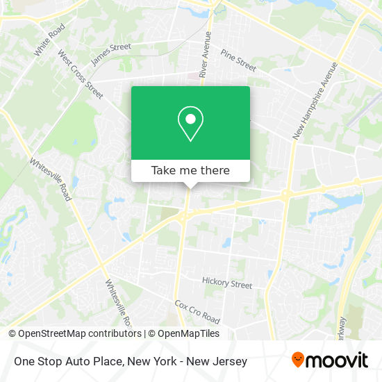 One Stop Auto Place map