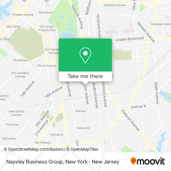 Naysley Business Group map